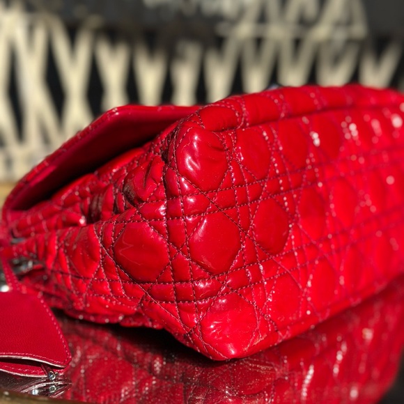 Christian Dior Patent Leather Shoulder Bag - Picture 6 of 7